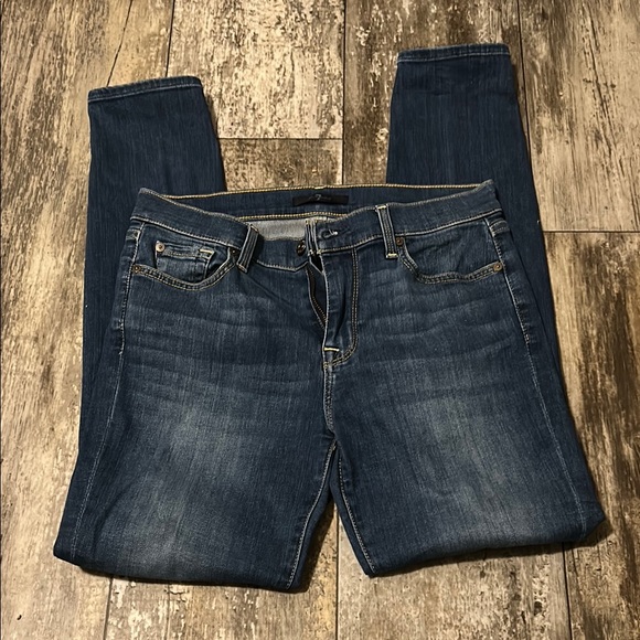 Dark Blue Denim Jeans - Picture 2 of 3